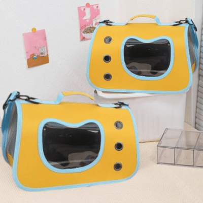Sac de Transport pour Chien - DogTravelBag™ - Jaune - Galaxie Des Chiens
