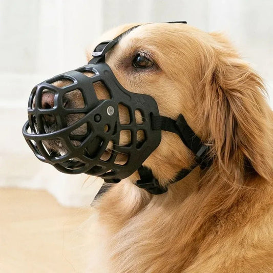 Muselière Silicone Douce pour Chien | Anti - morsure & Respirante - Galaxie Des Chiens