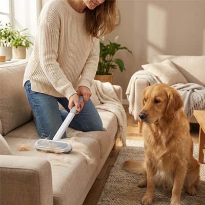 Brosse anti - poil | PetClean - Galaxie Des Chiens