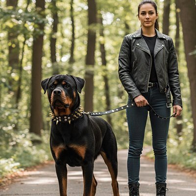 Collier Chien clouté| Élégance Sécurisée - Galaxie Des Chiens