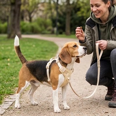 Harnais chien Système de fermeture rapide-ajustement facile et rapide-