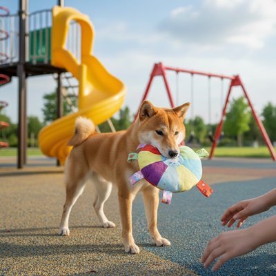Jouet pour chien multicolore Fanfan | Durable Pro - Galaxie Des Chiens