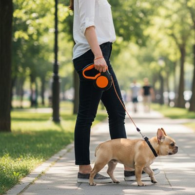 Laisse enrouleur pour chien Free Walk - vue complète