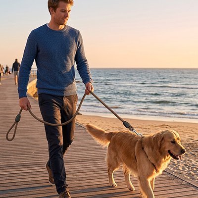 Longe pour Chien | Extensible 10m - Galaxie Des Chiens
