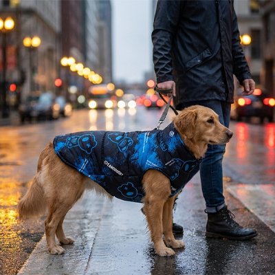 Manteau chien imperméable | Chaleur Résistant - Galaxie Des Chiens