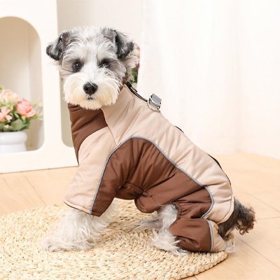 Manteau pour Chien Imperméable | Chaleur Premium - Galaxie Des ChienschaudCaféM