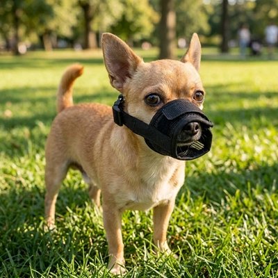 Muselière pour chien​ respirante grand confort 