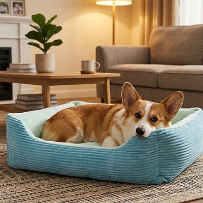 Panier pour Chien | Confortable et Lavable - Galaxie Des Chiens