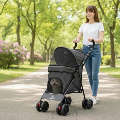 Poussette pour chien | Mobilité Confort - Galaxie Des Chiens