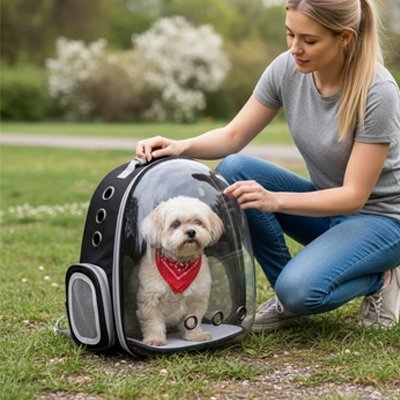 Sac à dos Chien Sac à dos chien Aventure Ergonomique - vue complète|  - Galaxie Des Chiens