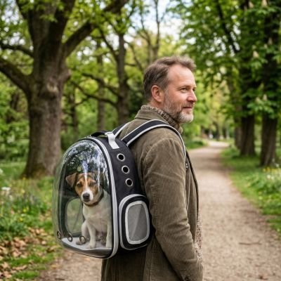 Sac à dos chien | Confort Randonnée - Galaxie Des Chiens