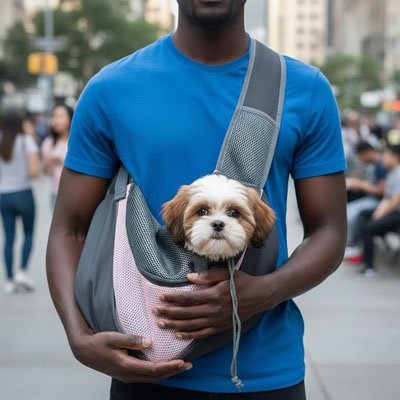 Sac de transport pour Chien-Vue complète | Voyageur Confort - Galaxie Des Chiens