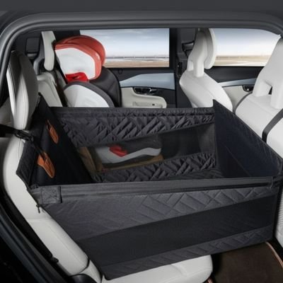 Siège auto pour chien Sécurité Confort - vue latérale avec protection
