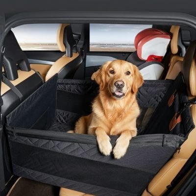 Siège auto pour chien Sécurité Confort - installation dans véhicule"